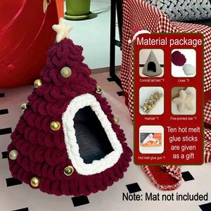 Luxurious Triangle <b>Dog</b> <b>Bed</b> Fluffy Cat <b>Bed</b> <b>Cave</b> Cute Cartoon Style Handcrafted Winter Eco-Friendly Modern Fashion Design - Product Image 4