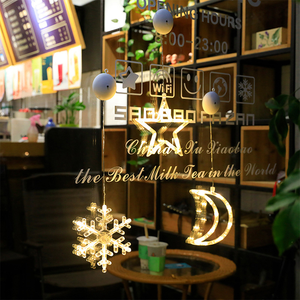Vente chaude de noël intérieur chaud suspendu décoration veilleuse <span class=keywords><strong>vitrine</strong></span> suspendu lumière décorative led - Product Image 5