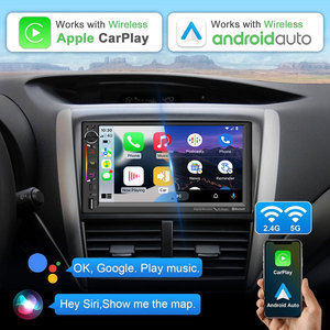 7 inch 2 din phổ Android 14 Xe đa phương tiện đảo ngược Viện trợ máy ảnh đầu vào không dây Android Auto Stereo Carplay đài phát thanh xe - Product Image 4