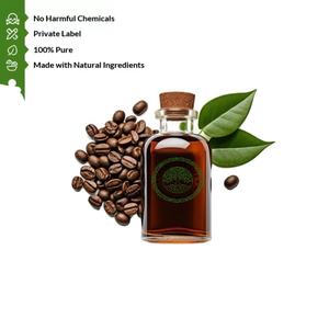 El aceite de café es un aceite aromático rico en nutrientes, a menudo de color marrón oscuro, extraído de granos de Coffea arabica mediante prensado en frío o extracción con CO2. - Product Image 1