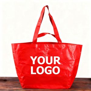 Bolsas de Compras Reutilizables y Económicas de Polipropileno No Tejido, Bolsa de Mano Personalizada, Bolsa de Compras de Polipropileno Tejido con Asa - Product Image 2