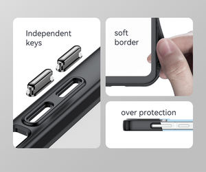 <span class=keywords><strong>Coque</strong></span> transparente fine pour OnePlus 13T 13S Nord 5 Housse de protection souple avec <span class=keywords><strong>coque</strong></span> de protection flexible en TPU pour OnePlus 13S - Product Image 4