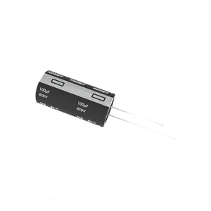 Condensateur à traversée de trou CAP ALUM RAD 85C ESK476M100AH1KA 47 uF - Distributeur agréé - Product Image 1