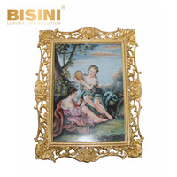 Peinture décorative exquise de fleurs de printemps, peinture décorative classique, peinture de style européen
