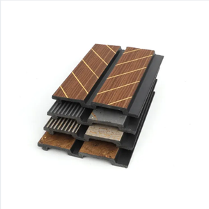 แผ่นผนัง 120*12*2900 มม. แผ่นผนังลายลูกฟูก PS แผ่นผนังไม้สำหรับตกแต่งภายใน แผ่นผนัง 3 มิติ PS สำหรับตกแต่งผนังภายใน - Product Image 5