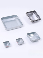 Oferta Especial: Tapa Superior para Poste de Cerca de Acero Galvanizado Negro de Alta Calidad Marca KS con Servicio Personalizado OEM/ODM, Modelos de 20-60mm