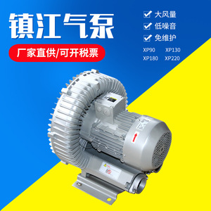 Souffleur industriel Isge XP220, pompe à air électrique haute pression, fonte, acier inoxydable, port de décharge de 60 mm - Product Image 1