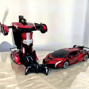 Coche Robot de Control Remoto Deformable, Robot de Control Remoto por Radio, Deformación con un Clic, Escala 1:18, Transformable - Product Image 2