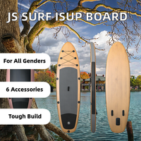Planche de surf gonflable SUP JS avec six accessoires de qualité supérieure ISUP pour le surf