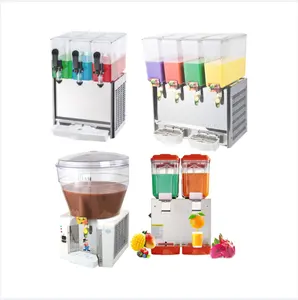 Cold Small Party Ce Fridge Lemon Beverage Tall Driver Chilled Juice Drink Chiller Dispenser Pineapple Cooling Machine For Juice