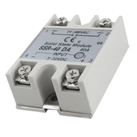 SSR-40DA modul Relay Solid State 3-32VDC/24-380VAC 40A