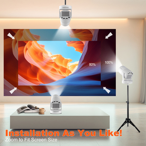 Projecteur portable Magcubic Mini HY300 Pro+ à succès avec haut-parleur intégré 5W, 1280*720P, Android 14, Wifi6, BT5.4 pour l'extérieur - Product Image 6