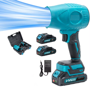 <span class=keywords><strong>Souffleur</strong></span> Turbo Sans Fil Haute Puissance Compact Portable Sans Balais à Main, Dépoussiéreur/<span class=keywords><strong>Souffleur</strong></span> de <span class=keywords><strong>Feuilles</strong></span> pour Nettoyage/Séchage, Alimenté par <span class=keywords><strong>Batterie</strong></span> - Product Image 1