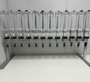 12pcs 750ml Bulk Perfume Bar Dispenser Display Stable Bar Stand Glass Perfume bar Dispenser for <b>Wedding</b> Decorations - Product Image 6