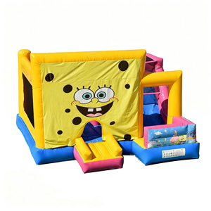 <span class=keywords><strong>SpongeBob</strong></span> Squarepants chủ đề INFLAT <span class=keywords><strong>Bouncer</strong></span> và trượt <span class=keywords><strong>Inflatable</strong></span> thư bị trả lại nhà hous lâu đài bouncy cho trẻ em với Blower - Product Image 1