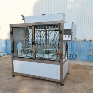 เครื่องบรรจุของเหลวแบบป้องกันช่องแช่แข็ง,เครื่องบรรจุขวดของเหลวที่มีความหนืดเชิงเส้นความหนืดต่ำอัตโนมัติกระจกน้ำทำความสะอาดสารเคมี - Product Image 3