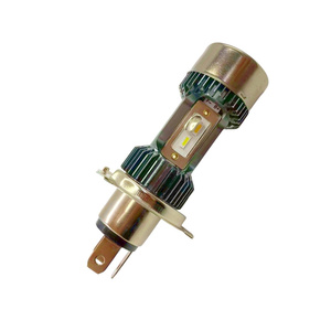 Faro Delantero para Motocicleta al por Mayor, LED M8 Ultrabrillante, Doble <span class=keywords><strong>Color</strong></span>, 25W, <span class=keywords><strong>H4</strong></span>, Bombilla de Luz Alta y Baja - Product Image 3