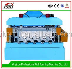 Ibr 지붕 시트 기계/강철 골판지 벤딩 머신/금속 바닥 데크 타일 만들기 기계 - Product Image 2