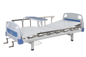 Precio <span class=keywords><strong>de</strong></span> fábrica Cama médica Manual 2 funciones Manivela única Cuidado en el hogar Cama médica <span class=keywords><strong>de</strong></span> <span class=keywords><strong>hospital</strong></span> <span class=keywords><strong>para</strong></span> enfermería <span class=keywords><strong>de</strong></span> pacientes con colchón - Product Image 3