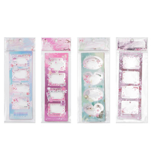 10 hojas por paquete <span class=keywords><strong>de</strong></span> pegatinas Sakura Cloisters Series Material japonés Bottoming Collage Decoración vintage - Product Image 5