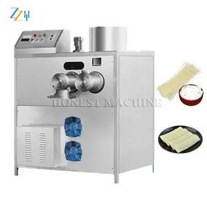 High Automation Vermicelli Noodle Extruder Machine / Flat Rice Noodle Maker / Rice Noodle Making Machine Automatic