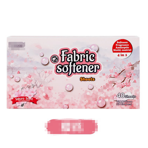 Feuilles de séchage de haute qualité OEM/ODM assouplissant pour le lavage des vêtements détergent à lessive <span class=keywords><strong>parfumé</strong></span> pour l'usage des vêtements - Product Image 1