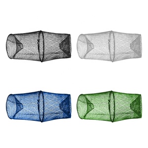 Nouveau Design en Couleur Argent Pliant Portable Galvanisé Minnow & Crawfish Piège en Acier Minnow Piège en Acier Longueur 17 ''Fond 4'' - Product Image 6