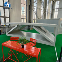 Maison conteneur pliable et extensible RELYANCE, installation rapide, cabine portable, bureau moderne, dortoir, maison