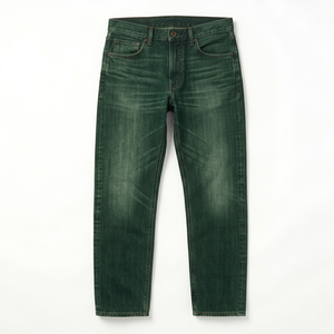 Pantalones Vaqueros Casuales para Hombre, Jeans Clásicos de Pierna Recta, Pantalones Cómodos de Mezcla de Algodón, Jeans Resistentes para Uso Diario - Product Image 1