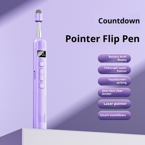 Puntero Láser Rojo Multifuncional Q301, Permite Pasar Páginas, Compatible con Multimedia, Retráctil, con Pantalla Digital - Product Image 2