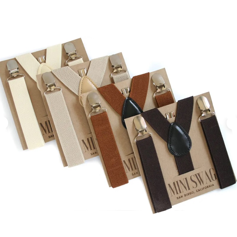 Модные однотонные Регулируемые Детские подтяжки на заказ, подтяжки для малышей, Детские y-образные Эластичные подтяжки с 3 зажимами для девочек и мальчиков