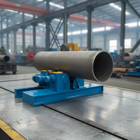 Table rotative de soudage multifonctionnelle Datang avec roulettes en polyuréthane, support à rouleaux, capacité 10 tonnes, contrôle de vitesse à distance, garantie 1 an