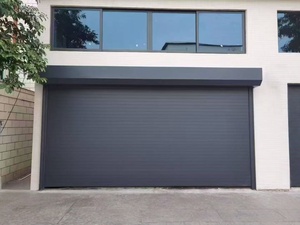<span class=keywords><strong>Porte</strong></span> de <span class=keywords><strong>garage</strong></span> à enroulement en alliage d'aluminium, antivol, design moderne, résistante au vent, pour usage domestique, fonctionnement <span class=keywords><strong>automatique</strong></span> ou manuel - Product Image 5