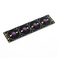 Circuit imprimé LED simple face en aluminium R2T de haute qualité, finition HASL cuivre 1oz, 12-14V 4200mA, application d'éclairage