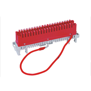 10 Cặp Trái Đất Mô-đun với dây nối đất đỏ krone - Product Image 1