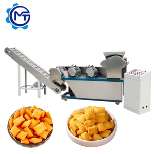 Japón Spix Soba Mie Sedap Máquina automática para hacer aperitivos Línea de producción para freír maíz Freidora mezcladora para la fabricación de aperitivos - Product Image 1