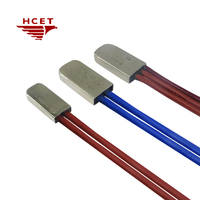 Interruptor térmico bimetálico HC25, caja de Metal de 135 grados C, Protector de corte térmico con batería eléctrica para sobrecarga trifásica