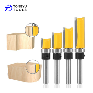 <span class=keywords><strong>Fraise</strong></span> <span class=keywords><strong>à</strong></span> défoncer avec roulement, queue de 1/4 po, double dent, droite, pour le travail du bois - Product Image 5