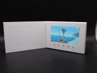 Lecteur d'écran LCD personnalisé A5 A4 A6 avec écran HD de 7 pouces, brochure avec impression pour invitation, vidéo, carte de remerciement