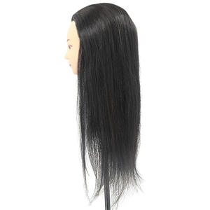 Лидер продаж, манекен для парикмахерской, косметологии, прямые волосы, манекен для практики стрижки - Product Image 6