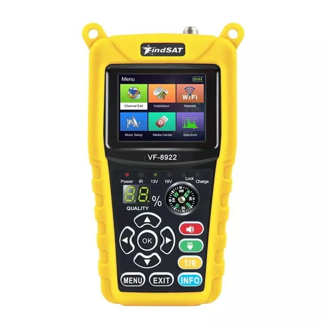 Findsat VF-8922 Satellite Finder Meter DVB-S/DVB-S2 MPEG2/MPEG4 TV Receiver VS VF-6800p Better Satlink Ws-6933 ST-5150