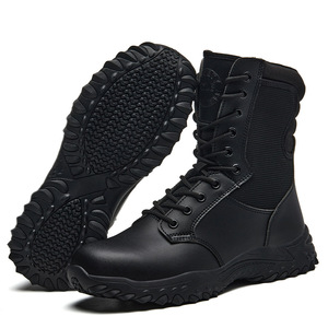 Safety Boots Men Steel Toe High Top Anti Smashing Puncture Resistant Water Repellent Non Slip Work Shoes Mechanical - Product Image 2