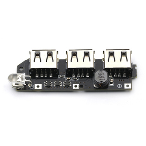 5V 1A 1.5A 2.1A 3 USB ngân hàng điện sạc bảng mạch bước lên Boost Power <span class=keywords><strong>Module</strong></span> + 5S 18650 Li-ion trường hợp vỏ Tự làm Kit Powerbank - Product Image 4