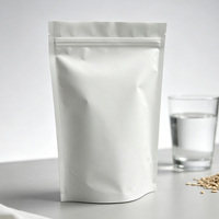 Sachet refermable en papier kraft biodégradable pour la conservation des aliments et des protéines en poudre