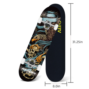 Patinetas Profesionales de Madera de Arce Personalizadas de la Serie Diablo, Diseño Personalizado, Doble Rocker, Venta al Por Mayor a Precio Económico - Product Image 2