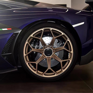 Aro de Llanta de Aleación de Aluminio Estilo LP700 con Bloqueo Central, Ruedas Forjadas para <span class=keywords><strong>Lamborghini</strong></span> Aventador <span class=keywords><strong>SVJ</strong></span> <span class=keywords><strong>Performante</strong></span> Huracán - Product Image 3