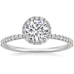 Forever Star 925แหวนเพชรโมอิสชุบโรเดียมที่ผ่านการรับรองราคาโรงงาน - Product Image 2