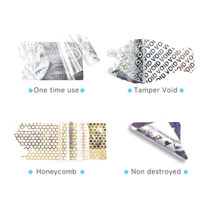 Tùy chỉnh phát hiện hiệu ứng Hologram Sticker làm mất hiệu lực Sticker CuộN Holographic Làm xáo trộn bằng chứng an Ninh Nhãn CuộN - Product Image 4