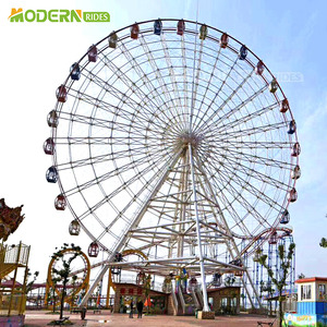 Grande Roue de Fête <span class=keywords><strong>Foraine</strong></span> Moderne MTL-50 avec Fermeture Éclair, pour Intérieur/Extérieur, Construction en Acier, Certifiée CE ISO, >500kg - Product Image 6