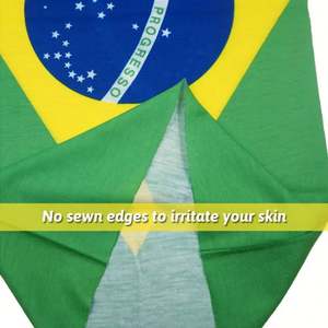 Pañuelos para la Cabeza con Bandera Nacional para Fanáticos del Fútbol Mundial, España, Estados Unidos, México, Canadá, Alemania, Brasil, para Hombres y Mujeres, Protección para la Cabeza y el Cuello en Invierno - Product Image 5